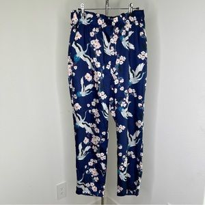 🔹 La fee Maraboutee Floral Pants with Cranes
